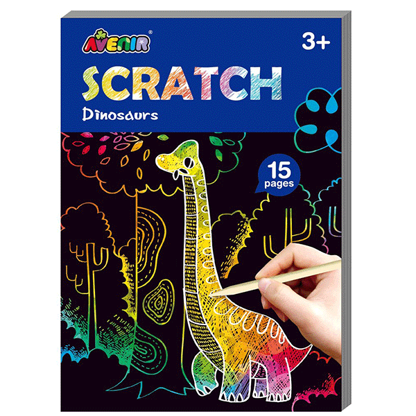 Avenir Mini Scratch Books Assorted