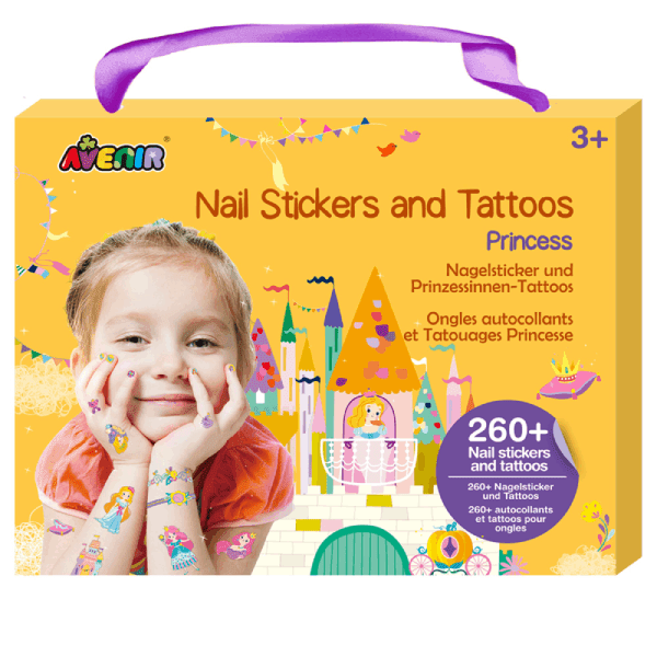 Avenir Nail Stickers & Tattoos - Princess