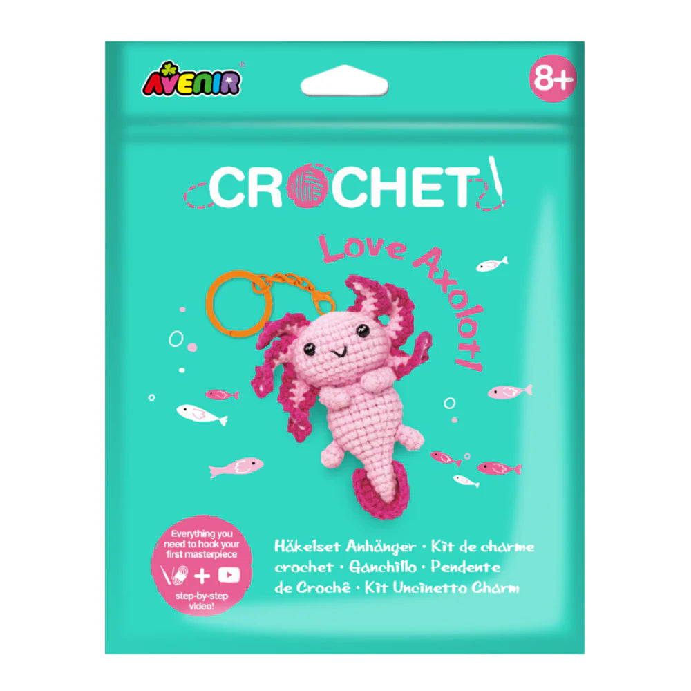 Crochet Love Axolotl