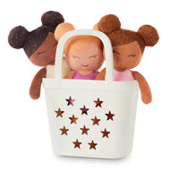 LullaBaby Bath Dolls in a Basket