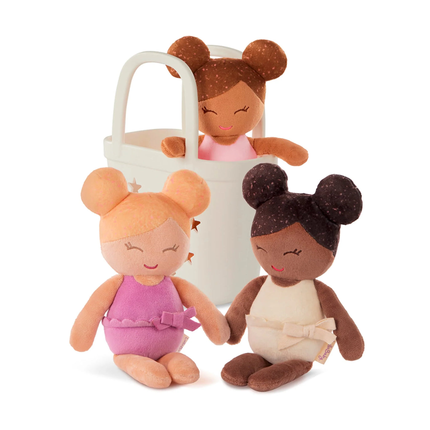 LullaBaby Bath Dolls in a Basket