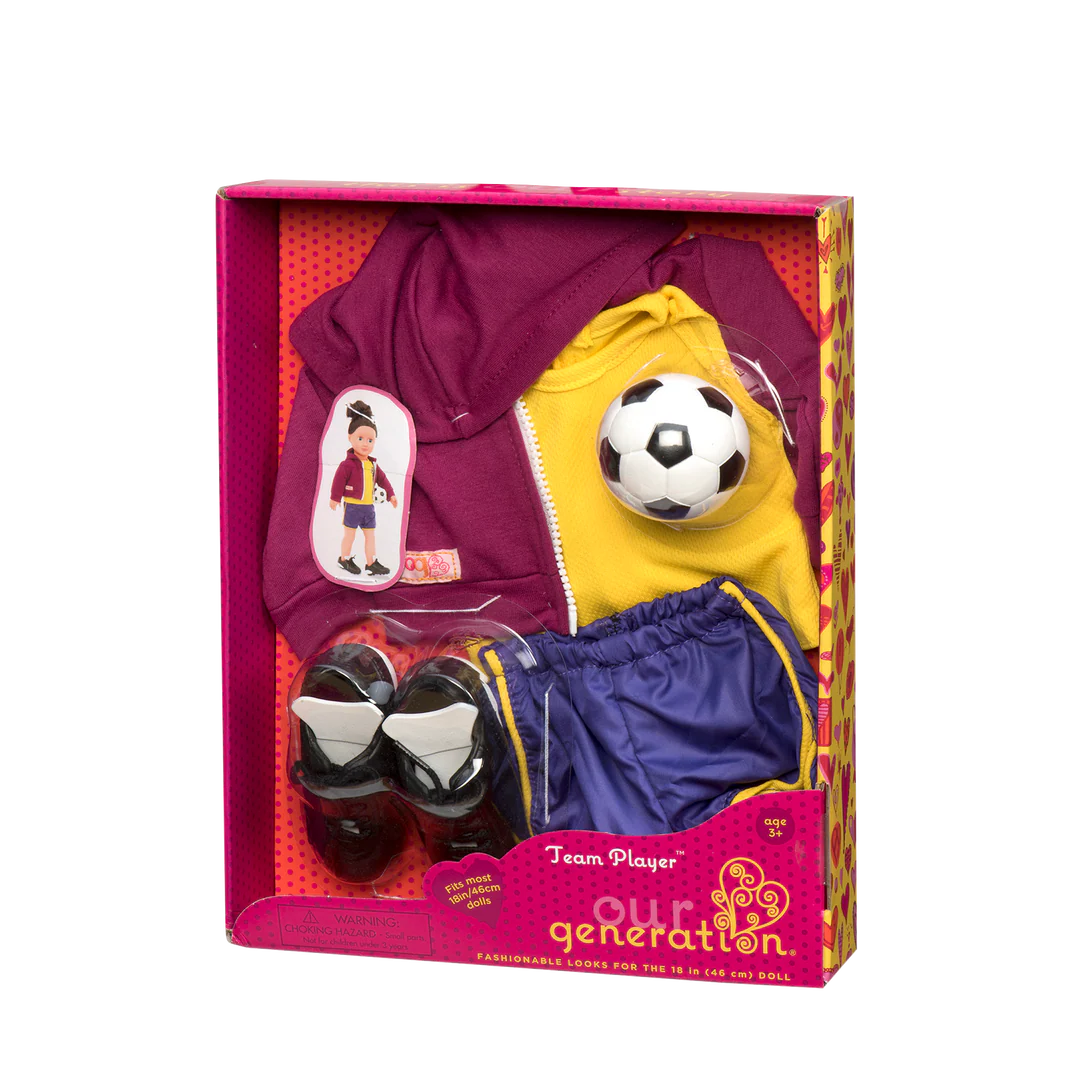 Our Generation Team Player Soccer Outfit