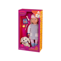 Our Generation Meagan With Golden Retriever