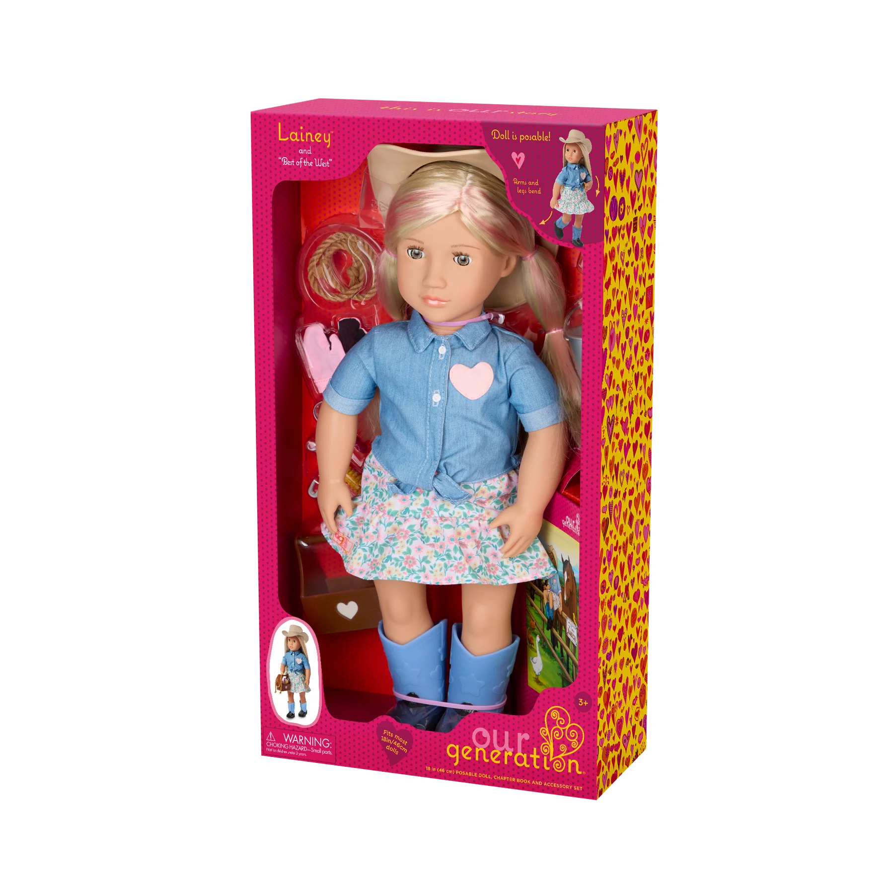 Our Generation Lainey the Cowgirl - Deluxe Doll