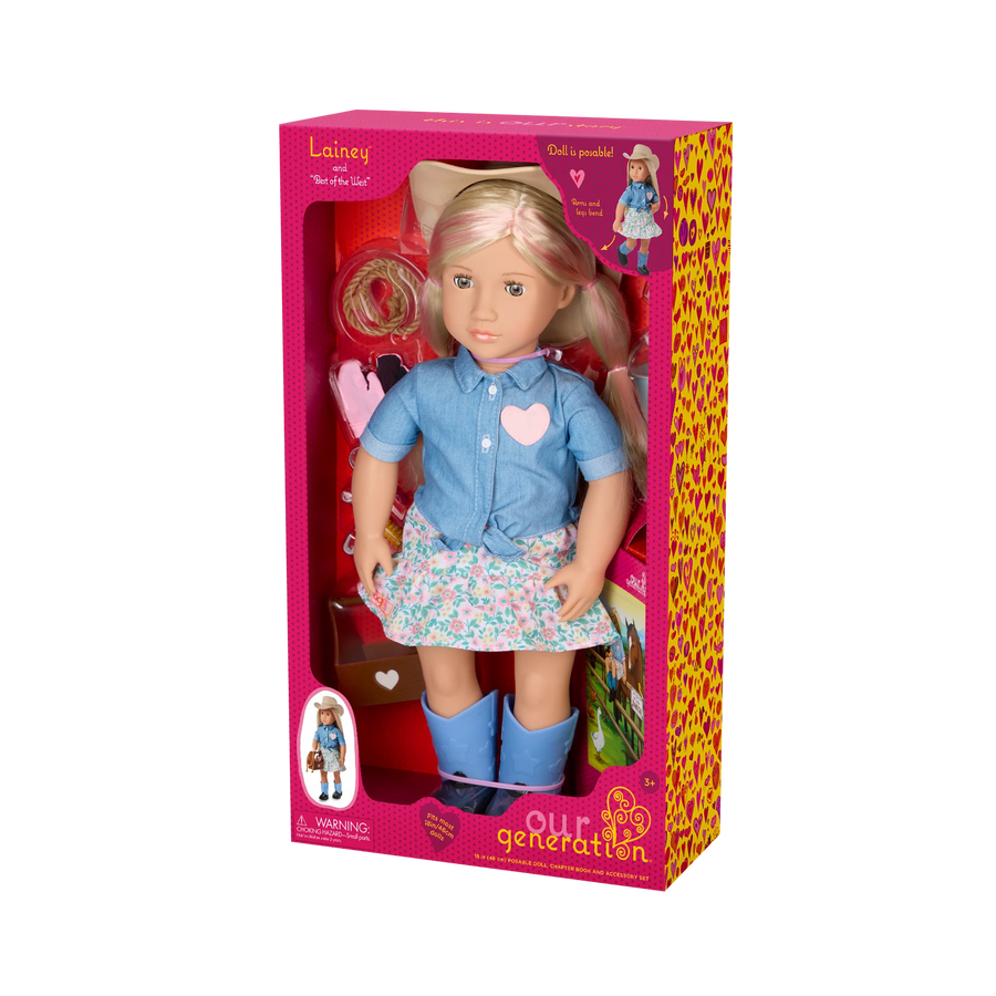 Our Generation Lainey the Cowgirl - Deluxe Doll