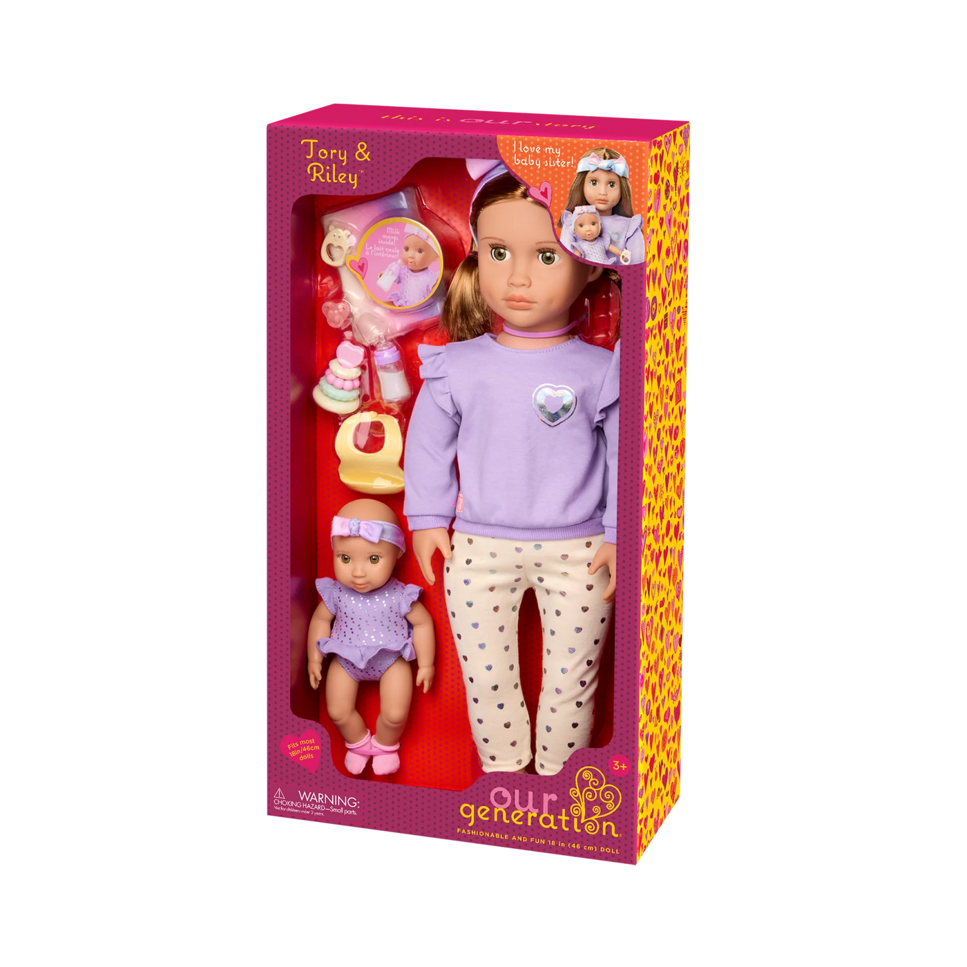 Our Generation Tory & Riley - Big & Little Sister - Deluxe Doll
