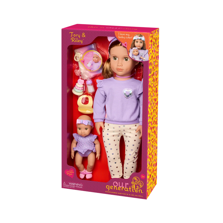 Our Generation Tory & Riley - Big & Little Sister - Deluxe Doll
