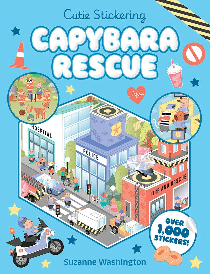Cutie Stickering: Capybara Rescue