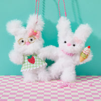 Bright Stripes DIY Chenille Cuties - Bunny Babe