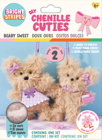Bright Stripes DIY Chenille Cuties- Beary Sweet