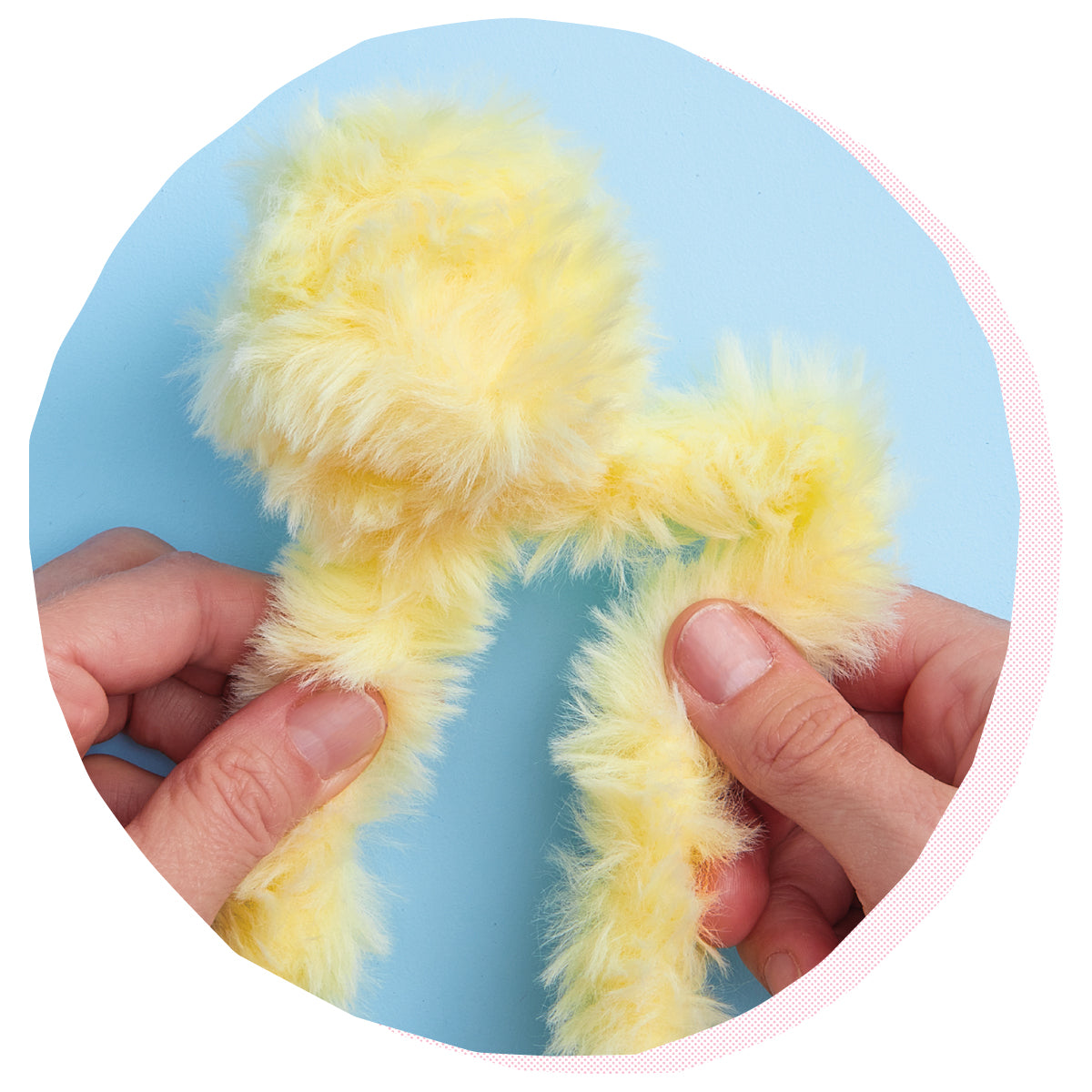 Bright Stripes DIY Chenille Cuties- Ducks