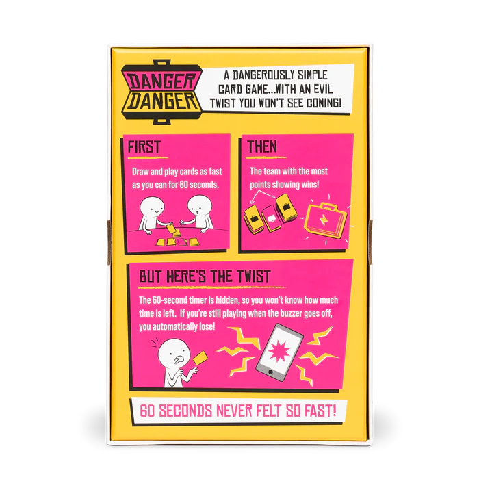Danger Danger - A Game By Exploding Kittens - 7 yrs+