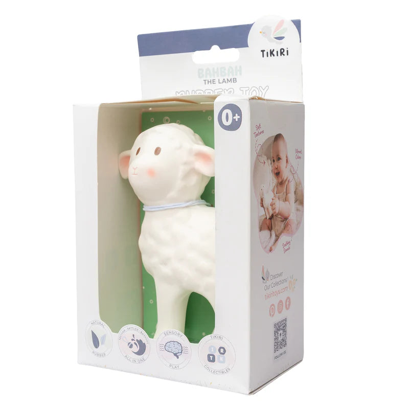 Tikiri Bahbah The Lamb Natural Rubber Teether
