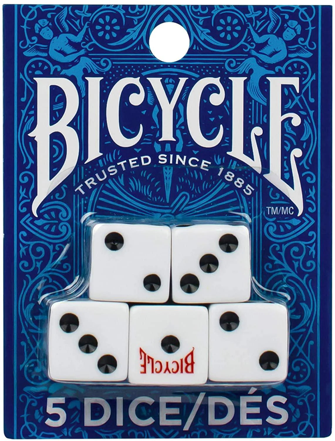 Bicycle Set Of 5 Dice