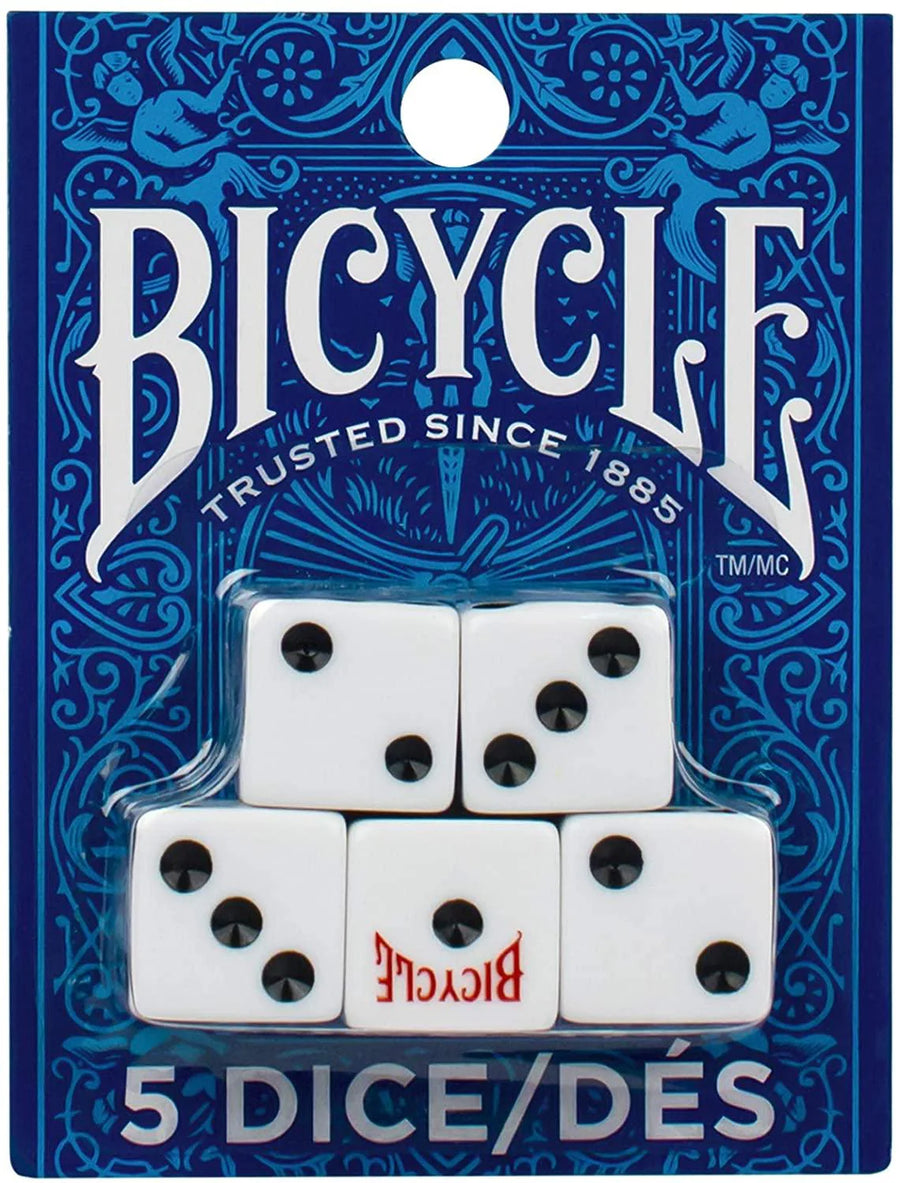 Bicycle Set Of 5 Dice