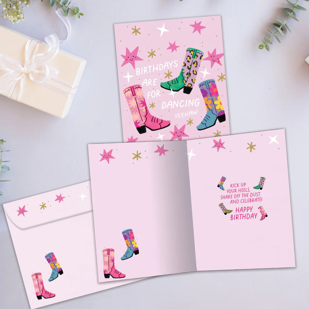 Tree Free Greetings Yeehaw Birthday Card