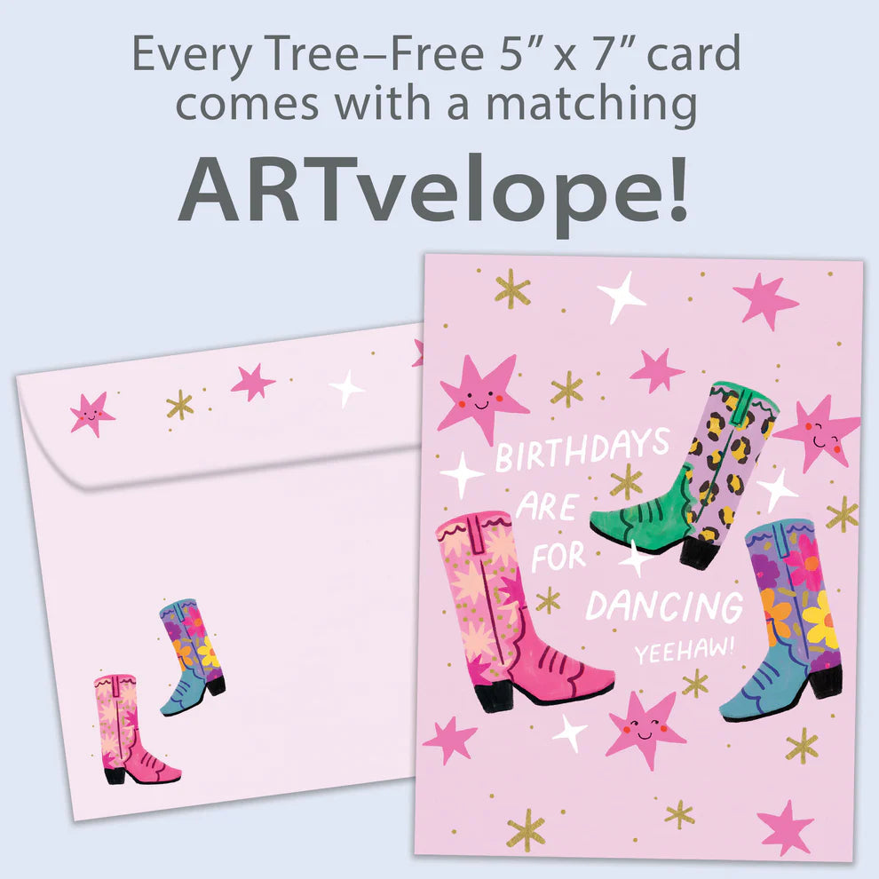 Tree Free Greetings Yeehaw Birthday Card