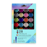 iHeart Art 28 Metallic Watercolours