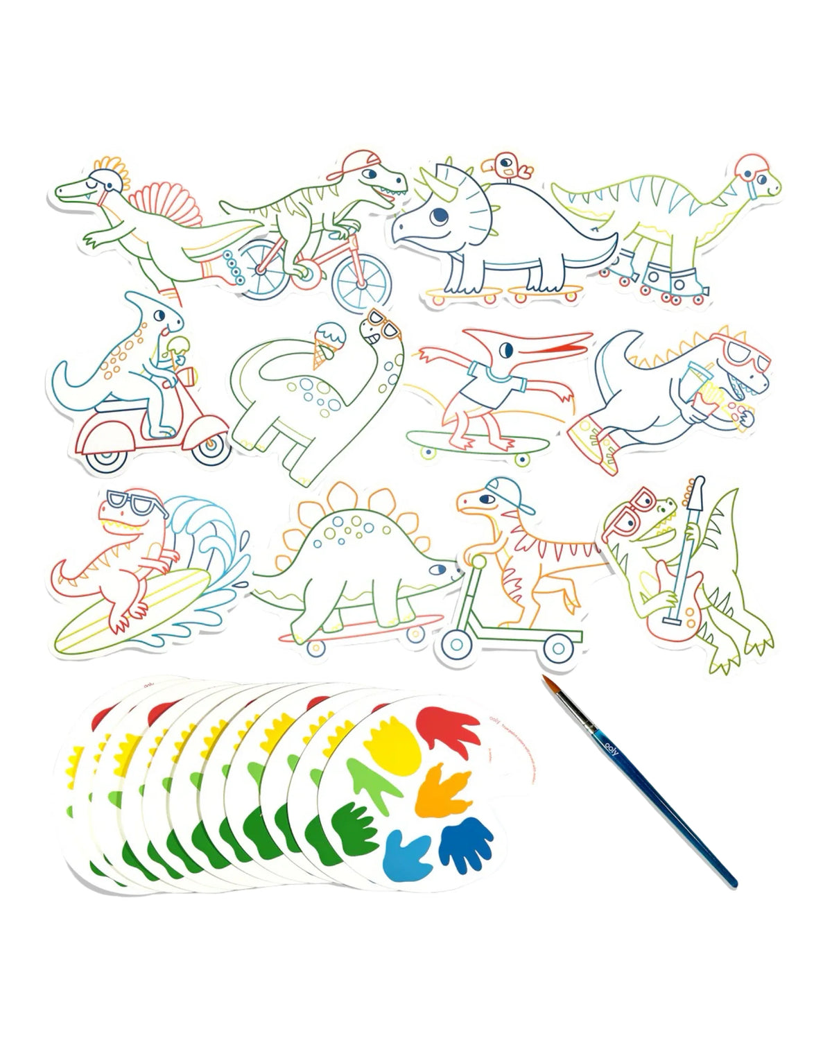Ooly Playful Painters Chills & Thrills