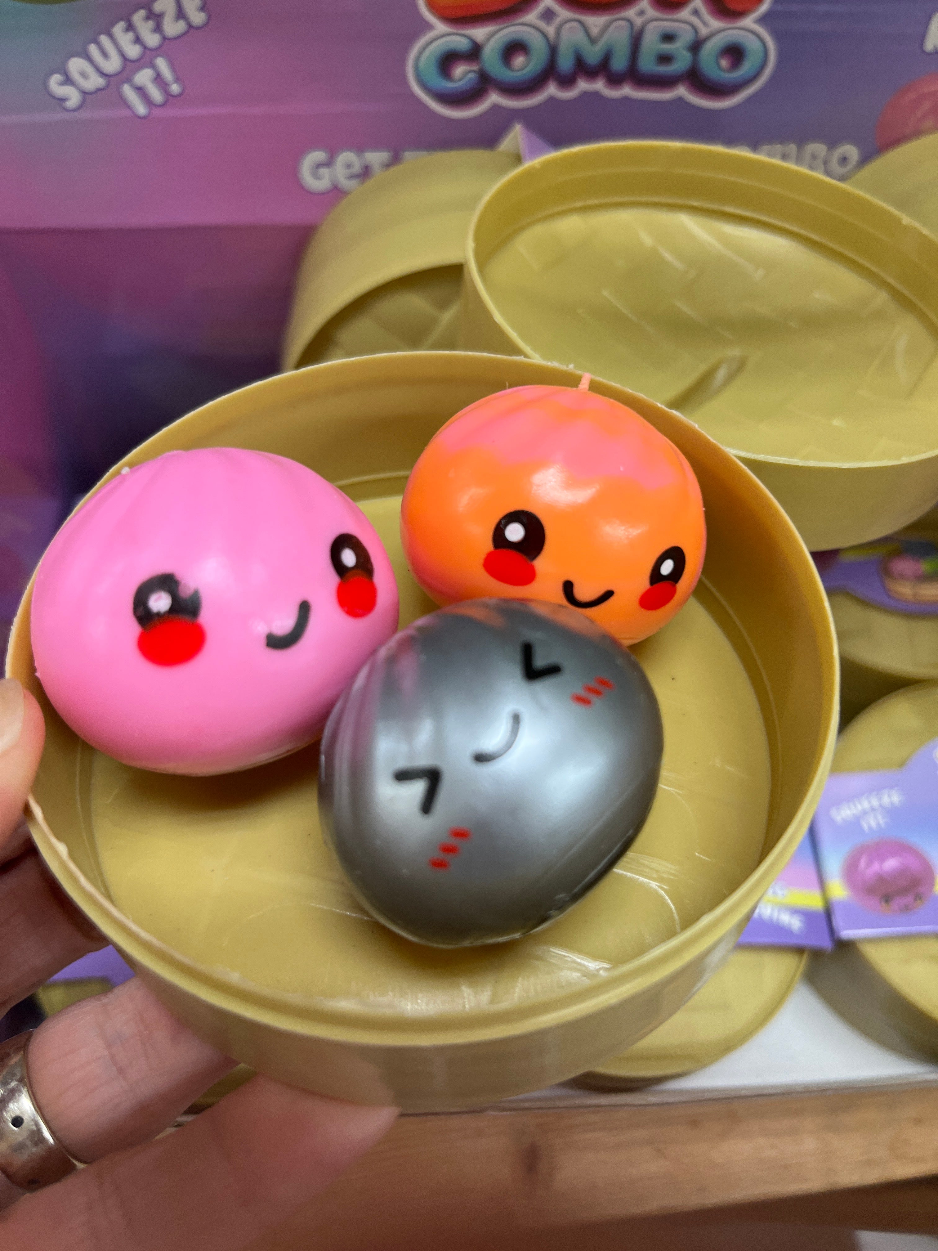 Squeeze Bun Combo - 3 Pack mini's