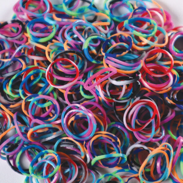 Rainbow Loom Tie Dye Assorted Bands