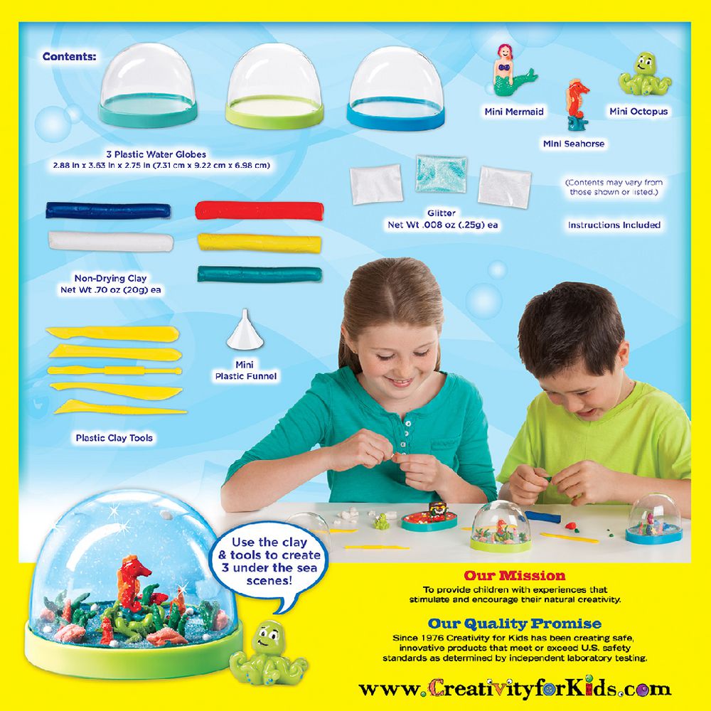 Creativity For Kids Under The Sea Make Your Own Water Globes