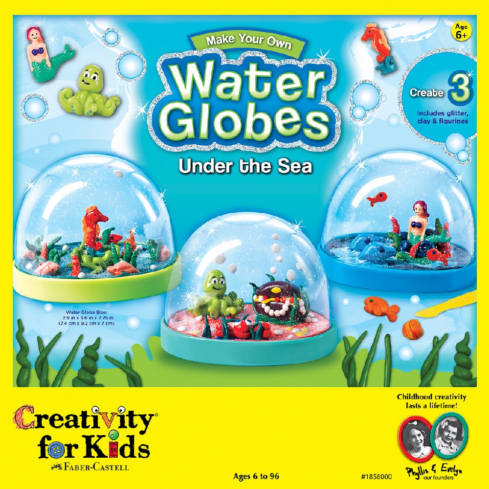Creativity For Kids Under The Sea Make Your Own Water Globes