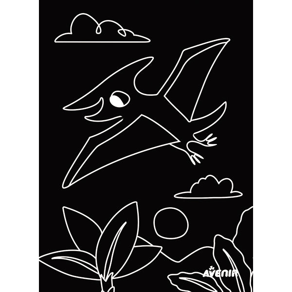 Avenir Scratch Junior Dinosaurs