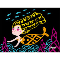 Avenir Mermaid Scratch Art