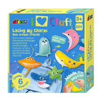 Avenir I Love Crafts - Lacing My Charms Sea Animal Friends