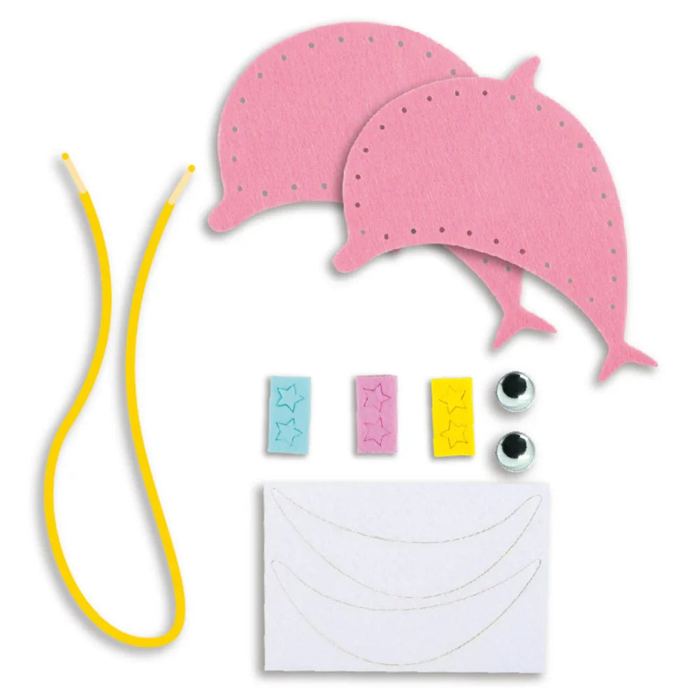 Avenir I Love Crafts - Lacing My Charms Sea Animal Friends