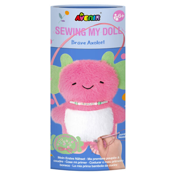 Avenir DIY Sewing My Own Doll - Brave Axolotl