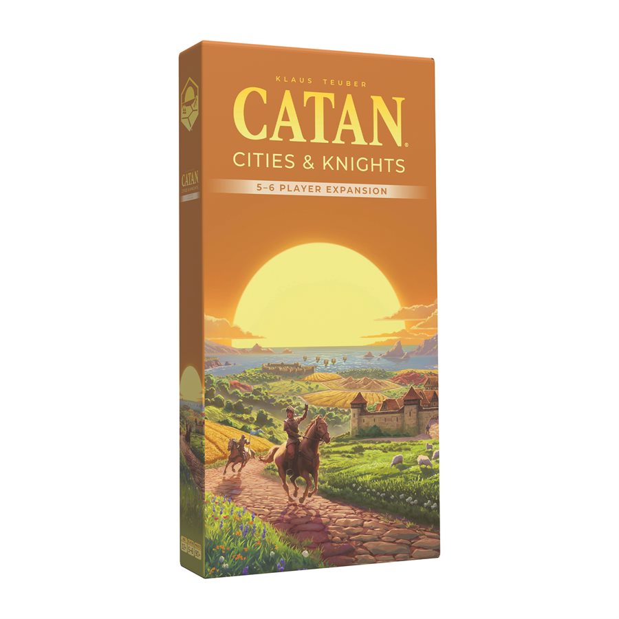 CATAN Expansion : Cities & Knights 5-6 Players - 6th Edition