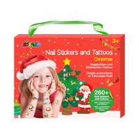 Avenir Christmas Nail Stickers & Tattoos