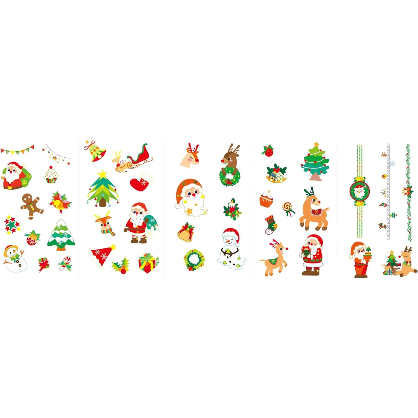 Avenir Christmas Nail Stickers & Tattoos