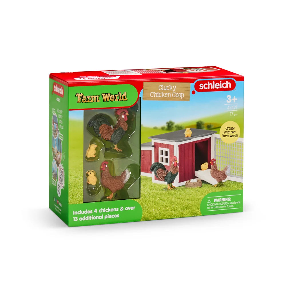 Clucky Chicken Coop - Schleich Farm World 42421