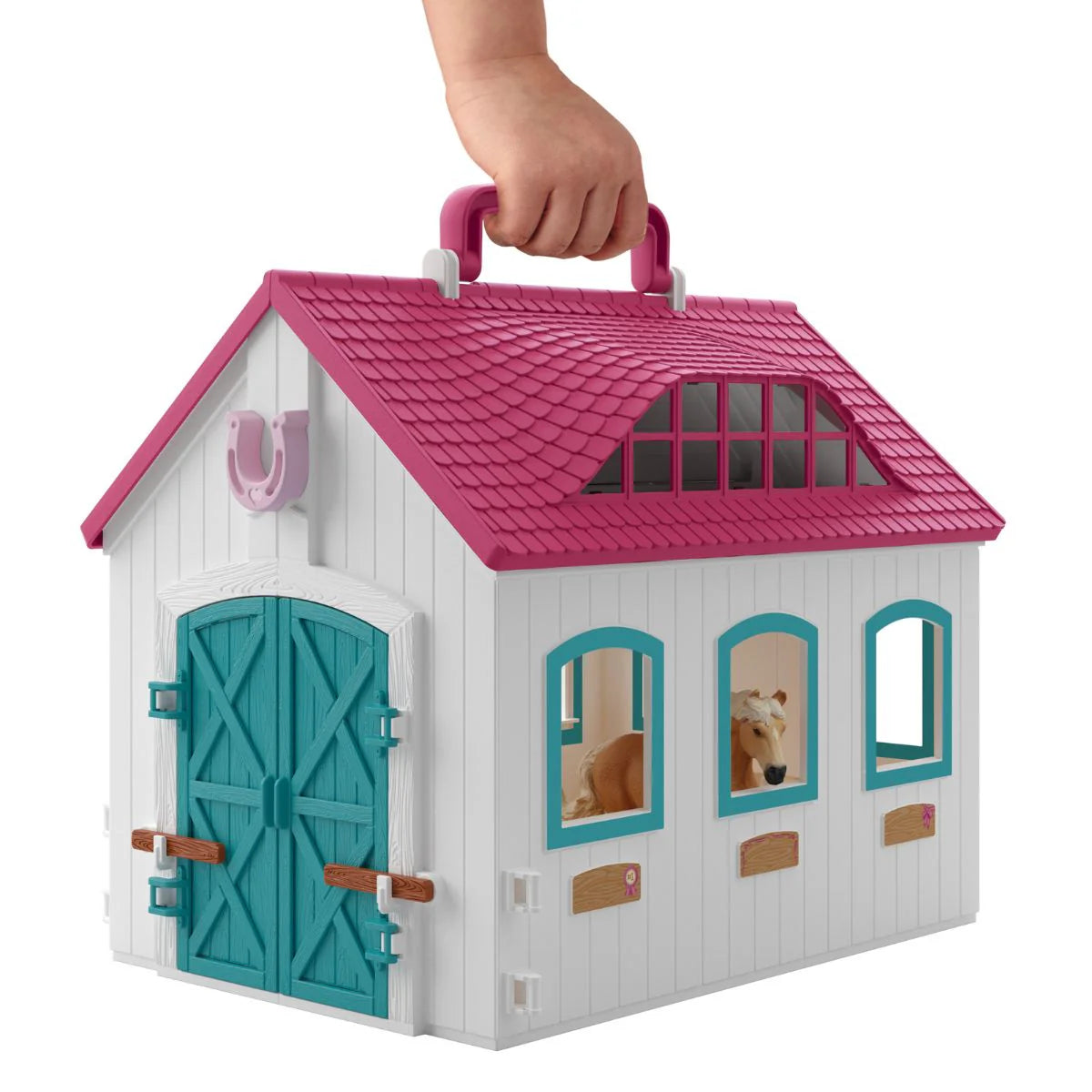 Schleich Horse Club Little Horse Shoe Open Stable