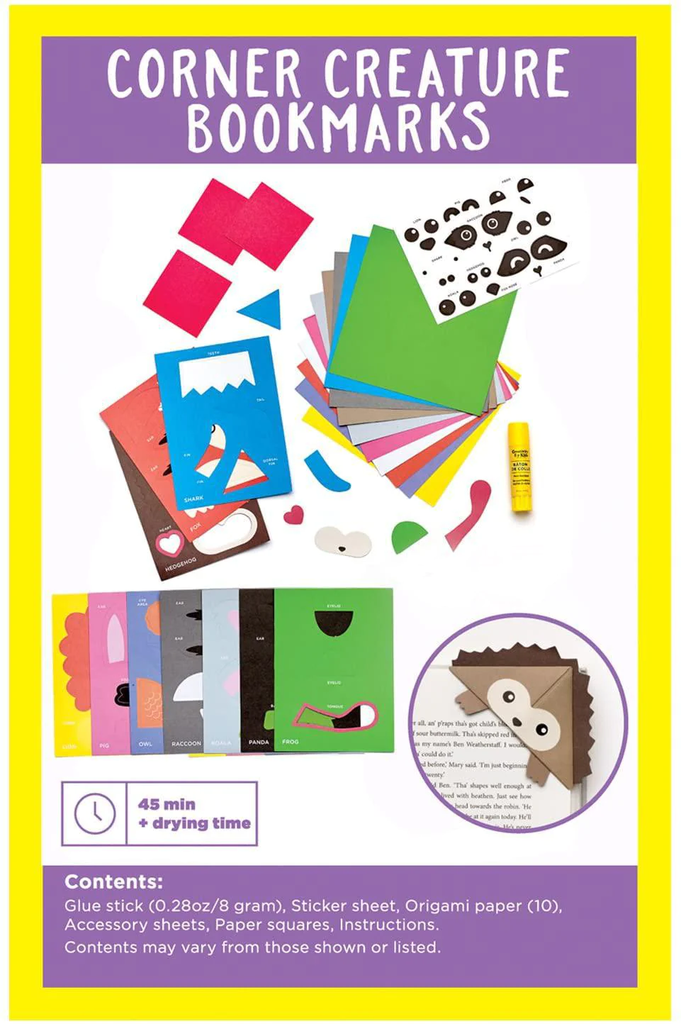 Creativity For Kids Corner Creature Bookmarks