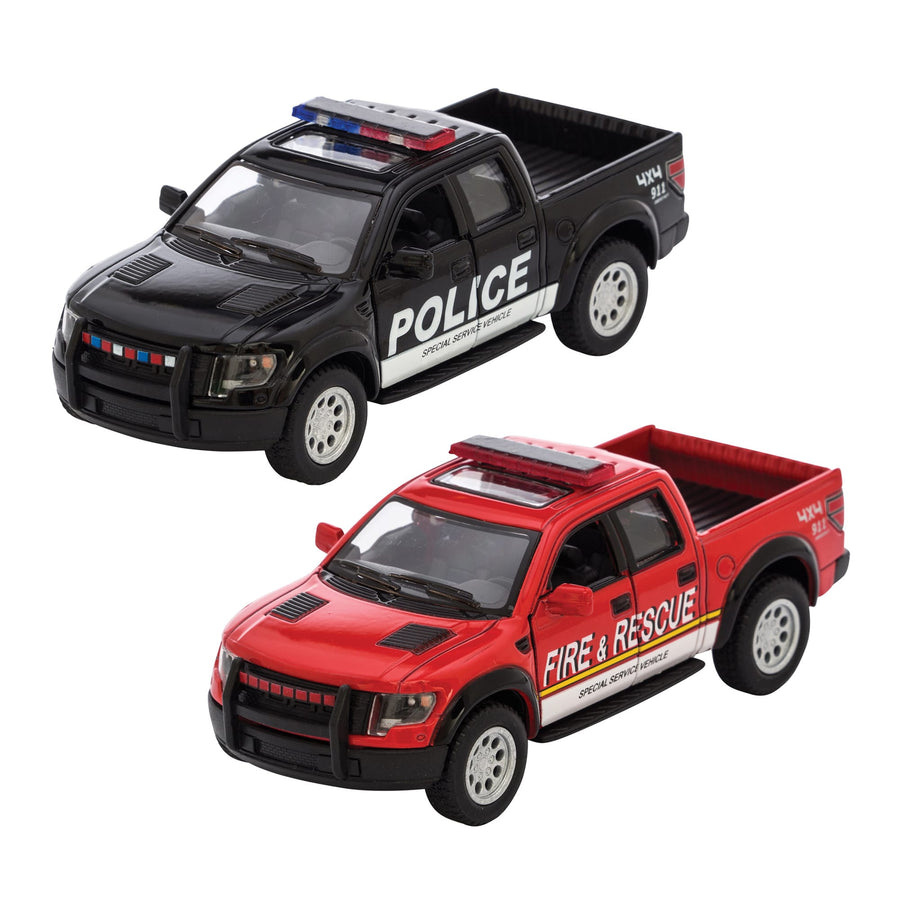 Schylling Raptor Fire and Police Rescue  Diecast