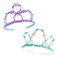 Djeco Duo Of Tiaras Blue Bead Set