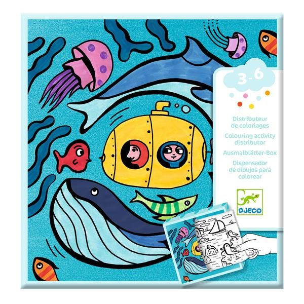 Djeco Ocean Colouring Activity
