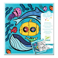 Djeco Ocean Colouring Activity