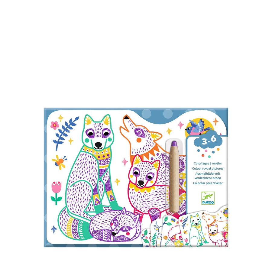 Djeco Forest Families Colouring