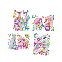 Djeco Forest Families Colouring