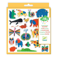 Djeco 60 Felt Stickers