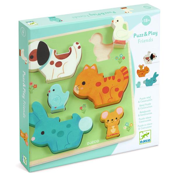 Djeco Puzz & Play Friends