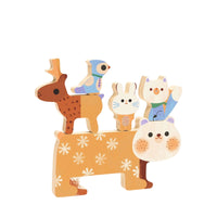 Djeco Woody Stack Wooden Puzzle 5 Piece