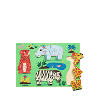 Djeco Coucou Tigre Wooden Puzzle