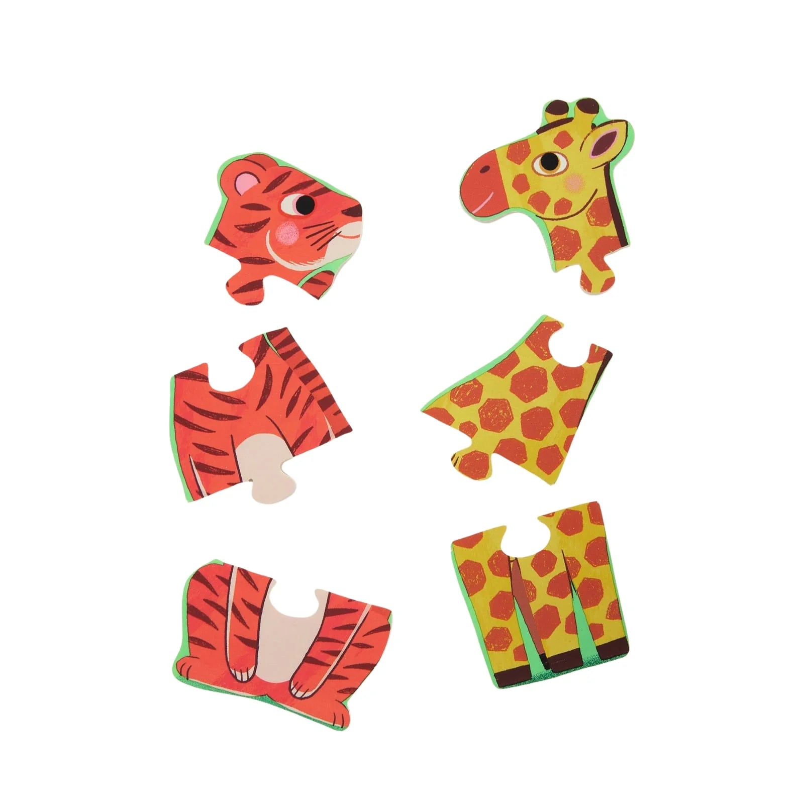 Djeco Coucou Tigre Wooden Puzzle