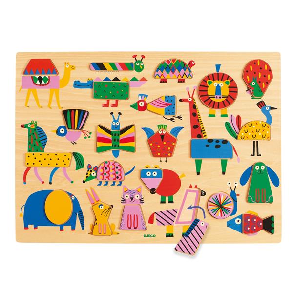 Djeco Geo Puzzlo
